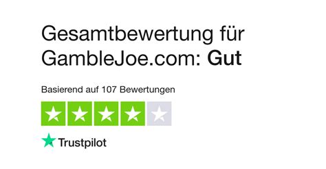 Bewertungen zu GambleJoe.com .
